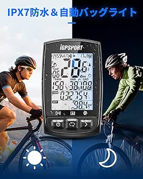 Amazon | サイクルコンピュータ GPS バイク コンピューター